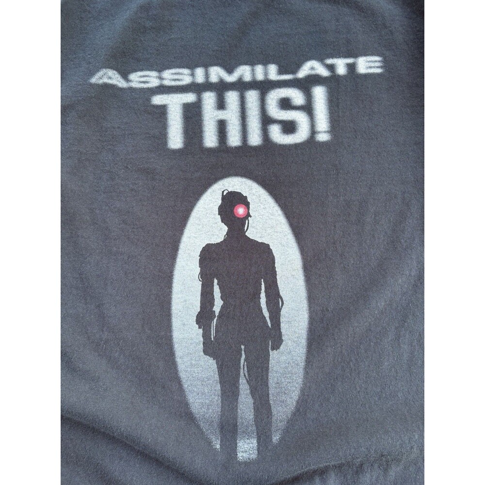 Star Trek Men’s Las Vegas Hilton Exp. Assimilate This 2001 Size Large - Picture 2 of 6